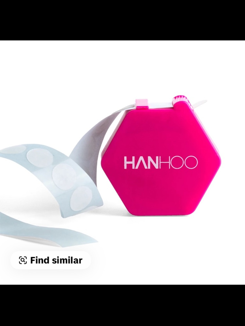 Pink Lash Extension Glue Dots Dispenser